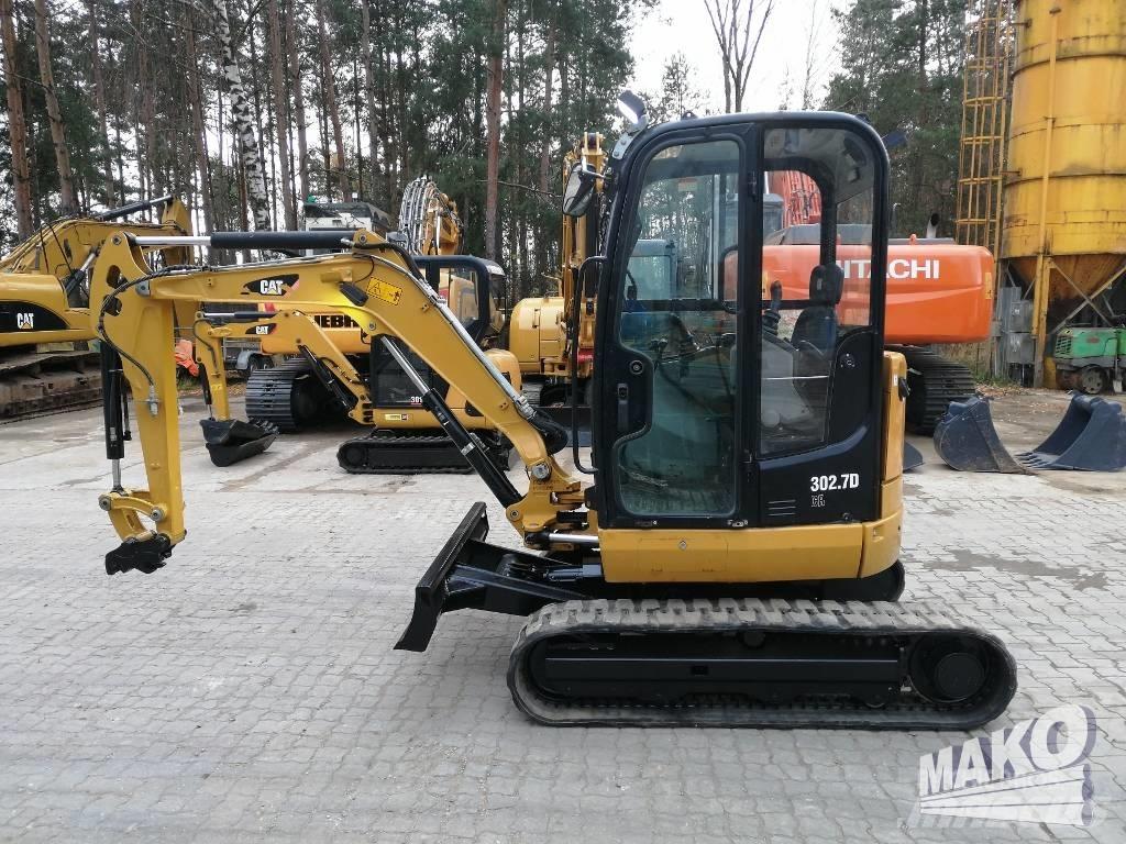 CAT 302.7 D CR Mini ekskavatori < 7 t