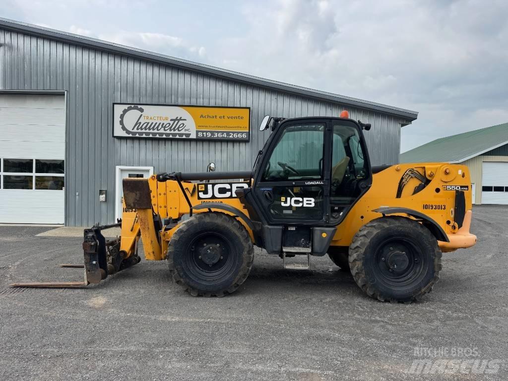 JCB 550-170 Teleskopiskie manipulatori