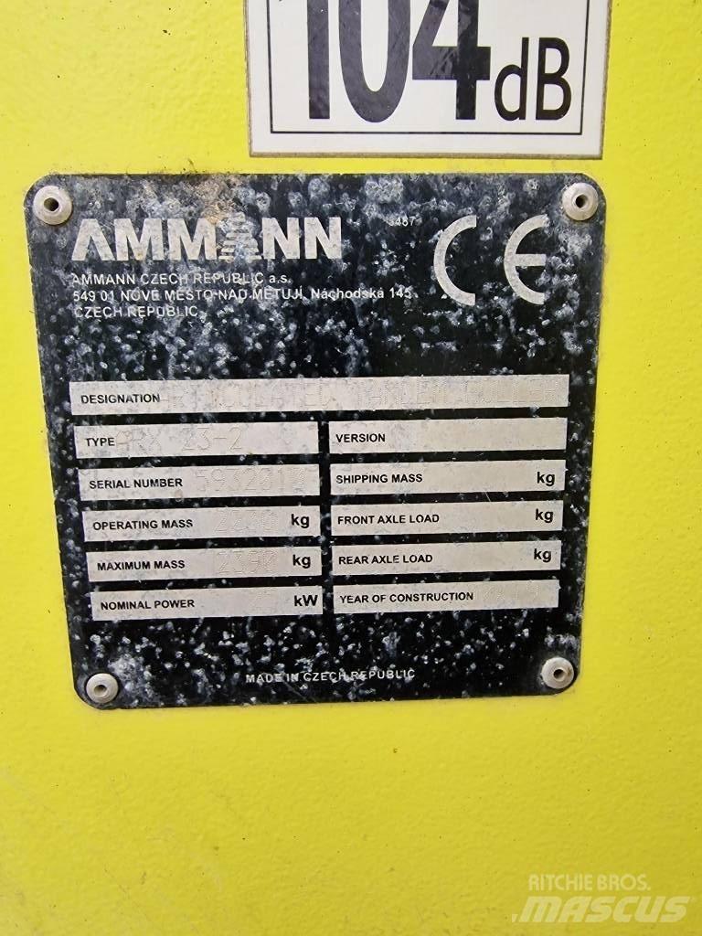 Ammann ARX 23-2 Divvalču grunts veltņi