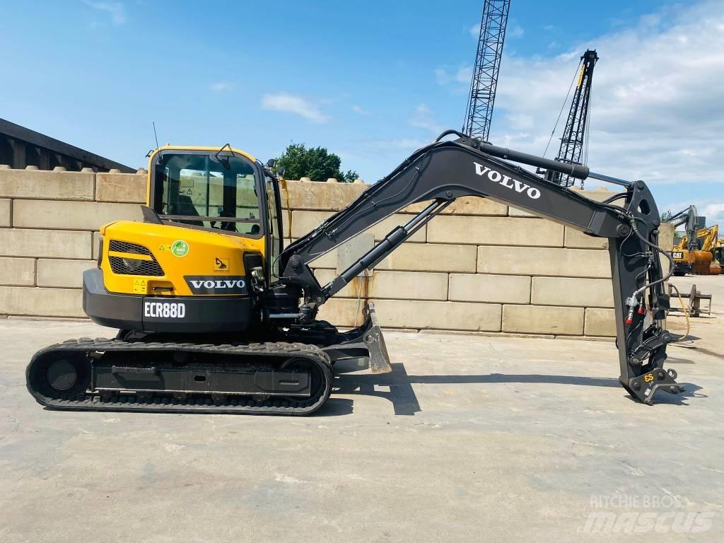 Volvo ECR 88 D Vidēja lieluma ekskavatori 7 t - 12 t