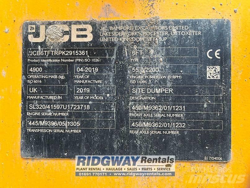 JCB 6 FT Mini pašizgāzēji