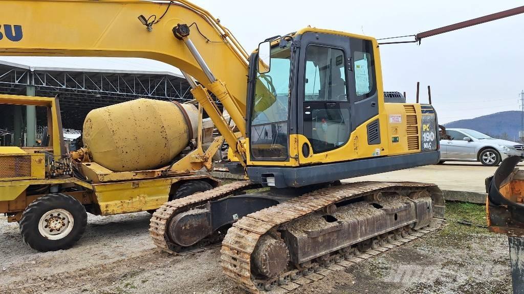 Komatsu PC190NLC-8 Kāpurķēžu ekskavatori
