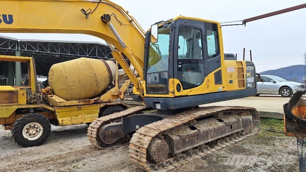 Komatsu PC190NLC-8 Kāpurķēžu ekskavatori