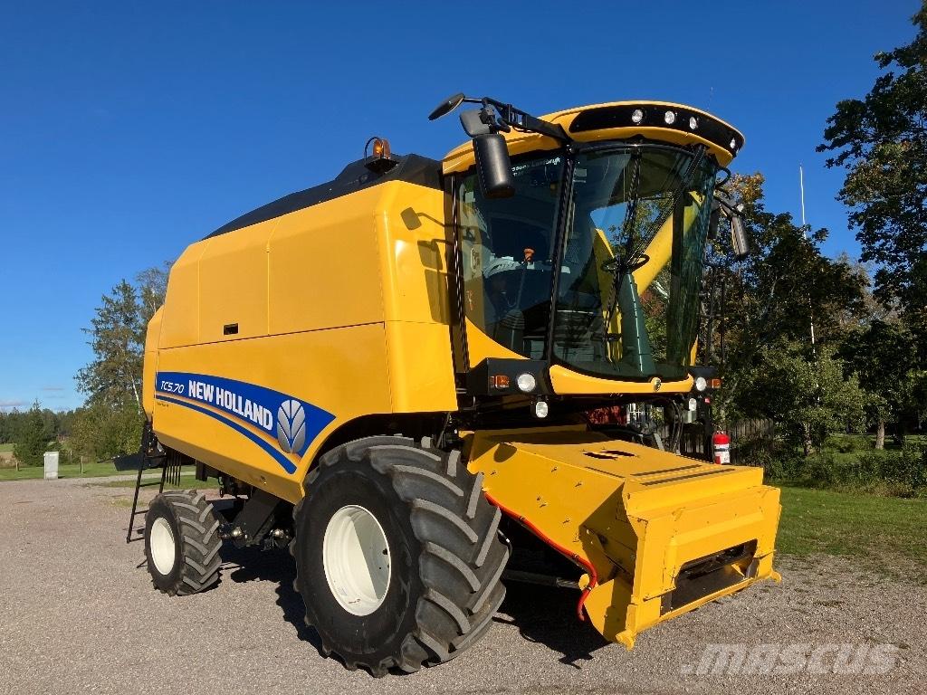 New Holland Tc 5.70 Ražas novākšanas kombaini