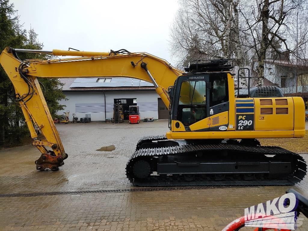 Komatsu PC 290 Kāpurķēžu ekskavatori