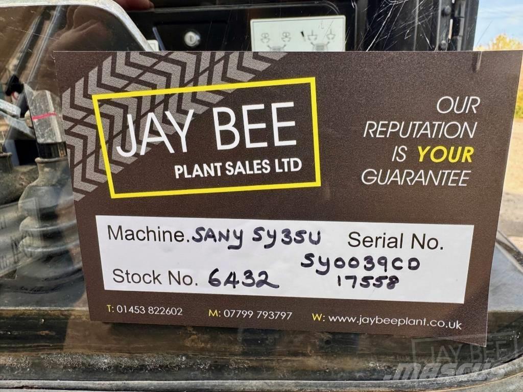 Sany SY 35 U Mini ekskavatori < 7 t