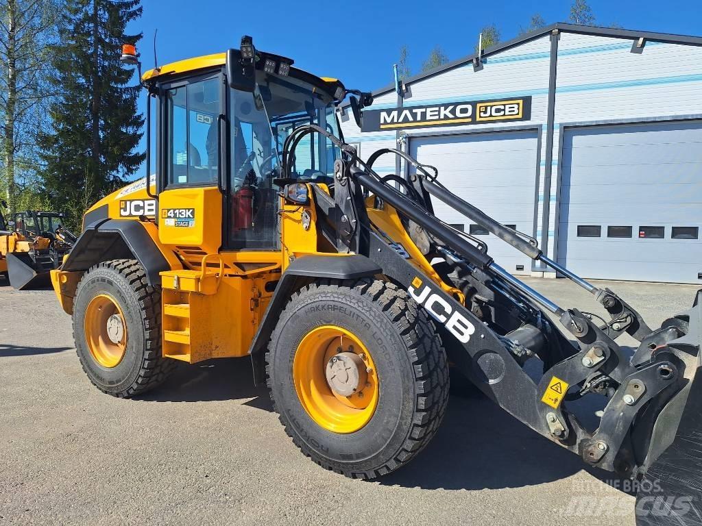 JCB 413 K SV NE Iekrāvēji uz riteņiem