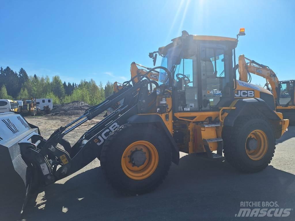 JCB 413 K SV NE Iekrāvēji uz riteņiem