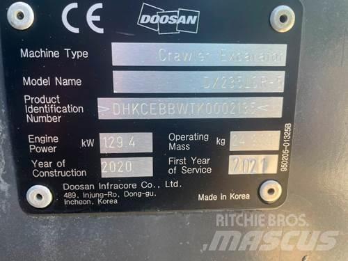 Doosan DX235LCR-5 Kāpurķēžu ekskavatori