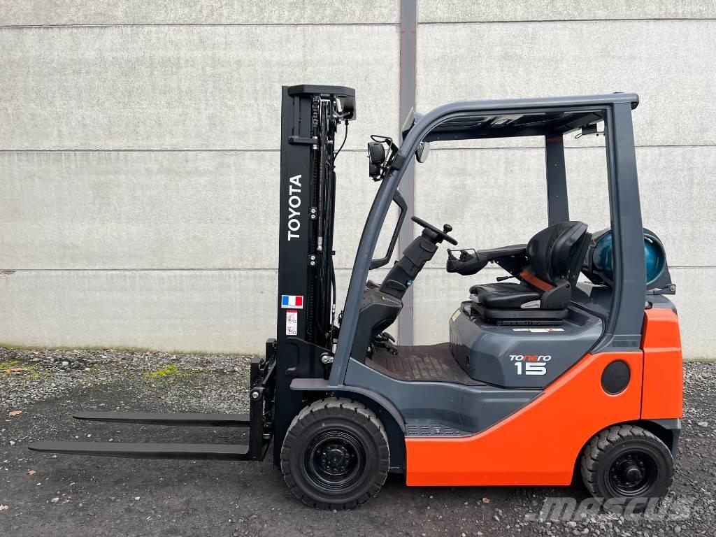 Toyota 02-8 FGF 15 LPG tehnika