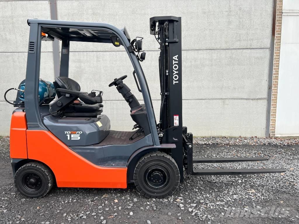 Toyota 02-8 FGF 15 LPG tehnika