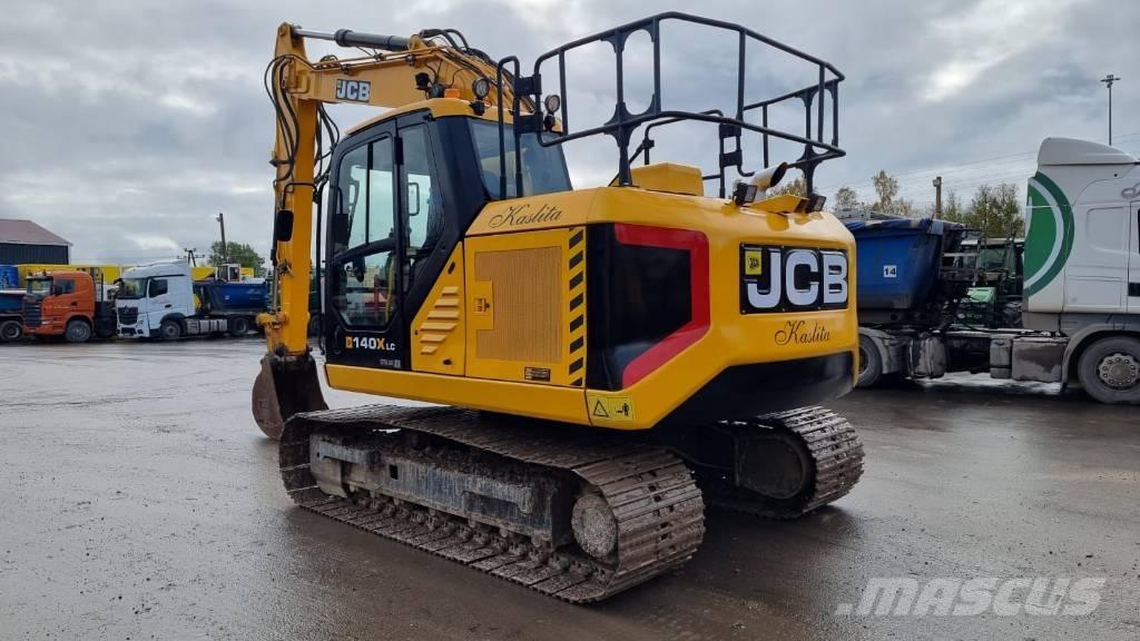 JCB 140 X Kāpurķēžu ekskavatori