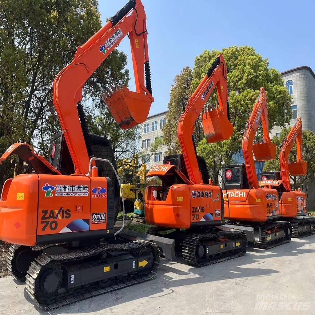 Hitachi ZX 70 Kāpurķēžu ekskavatori