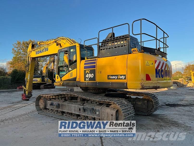 Komatsu PC 490 LC-11 Kāpurķēžu ekskavatori