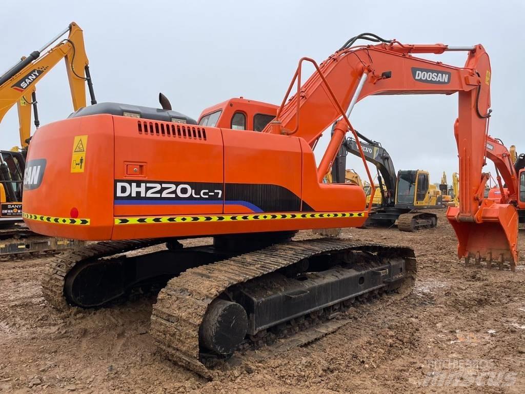Doosan DH 220 Kāpurķēžu ekskavatori