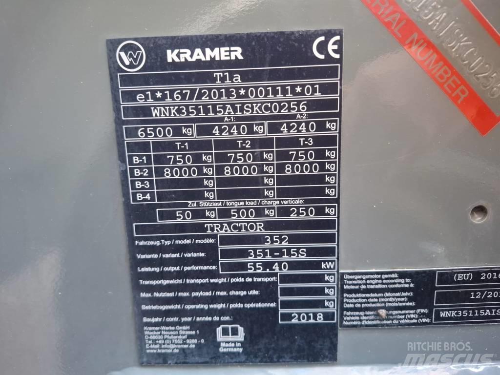 Kramer 8085 Iekrāvēji uz riteņiem