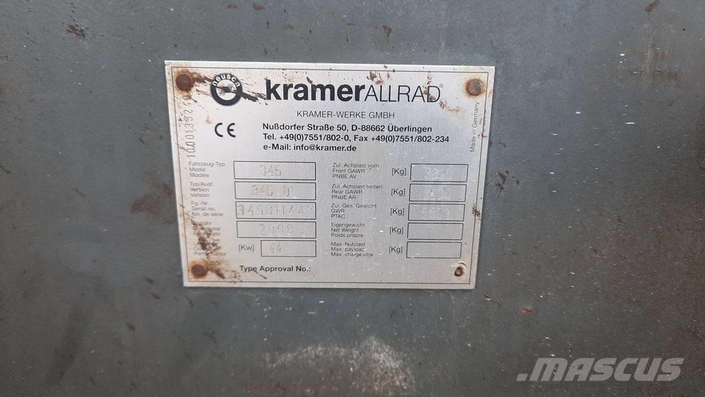 Kramer 750 Iekrāvēji uz riteņiem