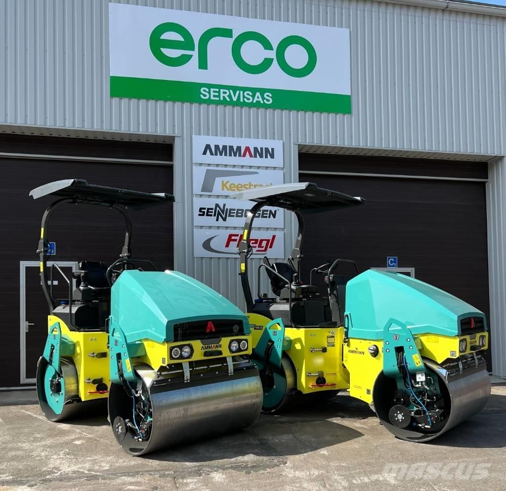 Ammann ARX 45-2 Divvalču grunts veltņi
