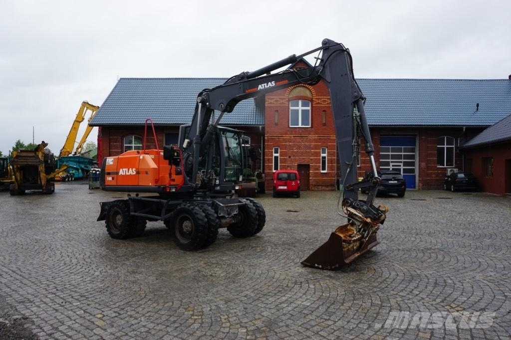 Atlas 160 W Ekskavatori uz riteņiem