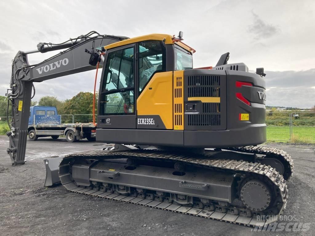 Volvo ECR 235 E L Kāpurķēžu ekskavatori
