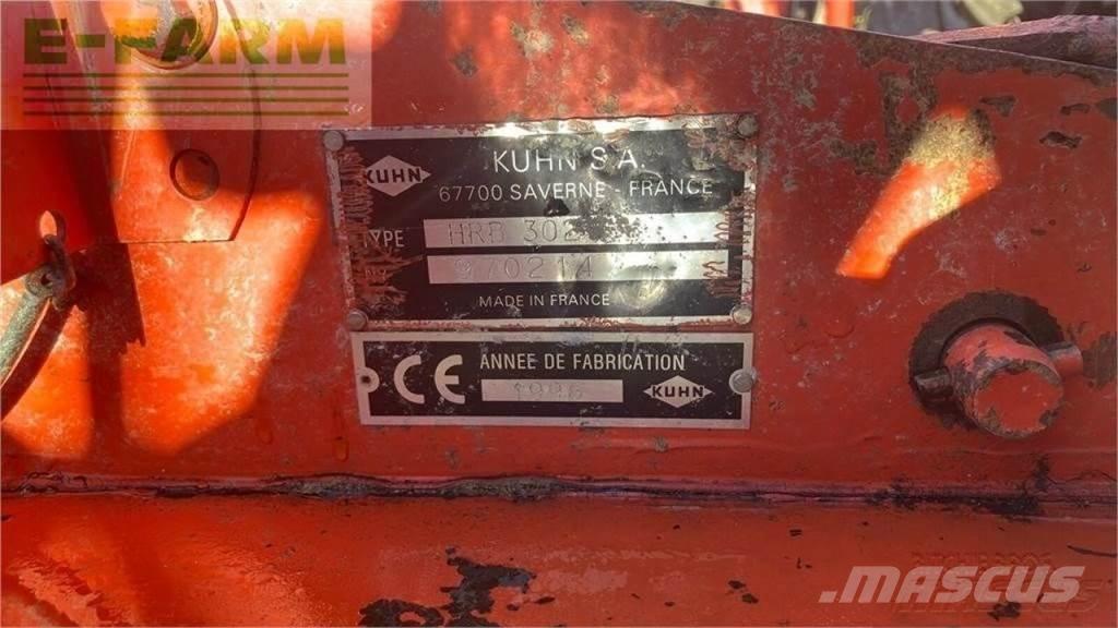 Kuhn hrb 302 Disku lobītāji/ecēšas
