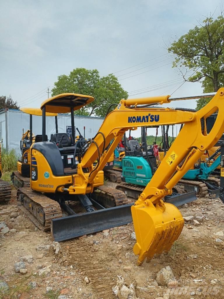 Komatsu PC 35 MR Kāpurķēžu ekskavatori