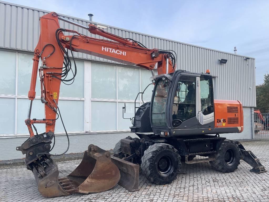 Hitachi ZX 140 W-3 Ekskavatori uz riteņiem
