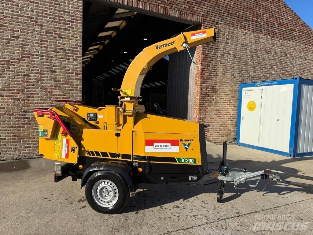 Vermeer BC200 Koksnes šķeldotāji
