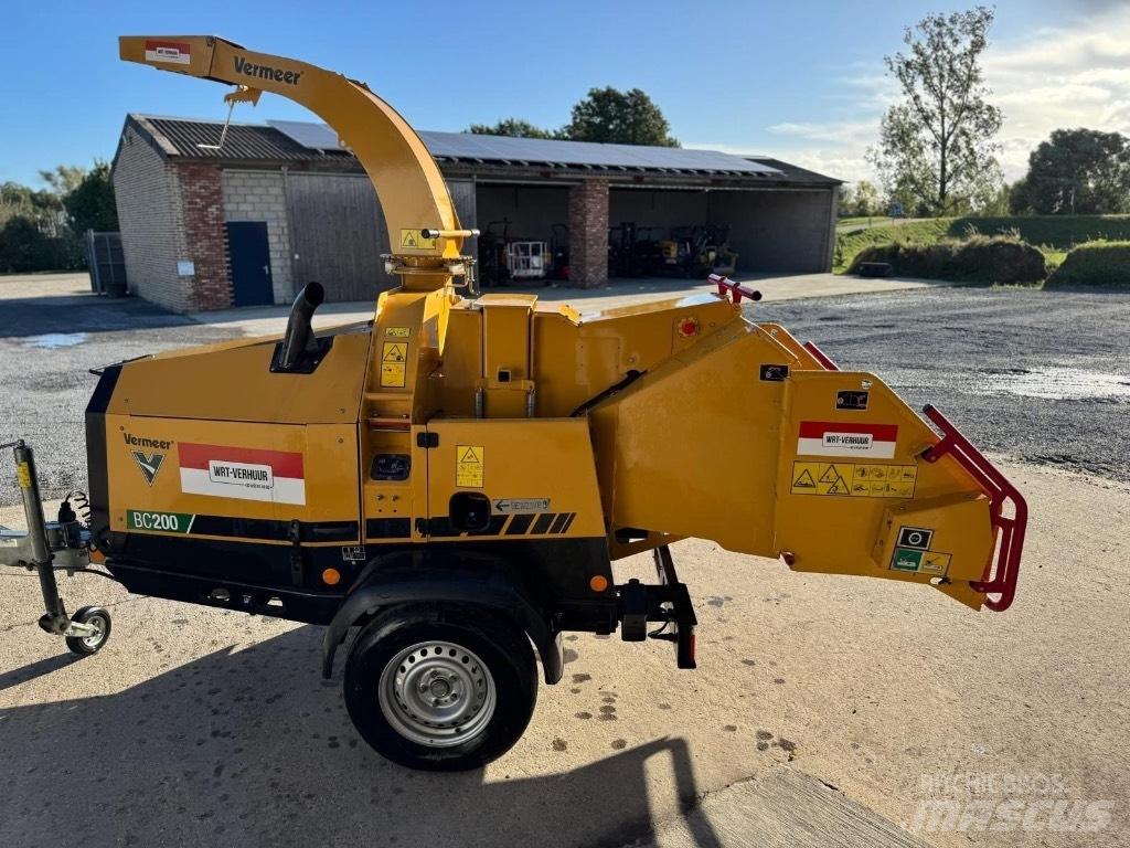 Vermeer BC200 Koksnes šķeldotāji