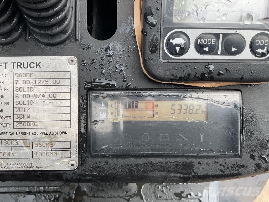 Toyota 02-FGF25 LPG tehnika