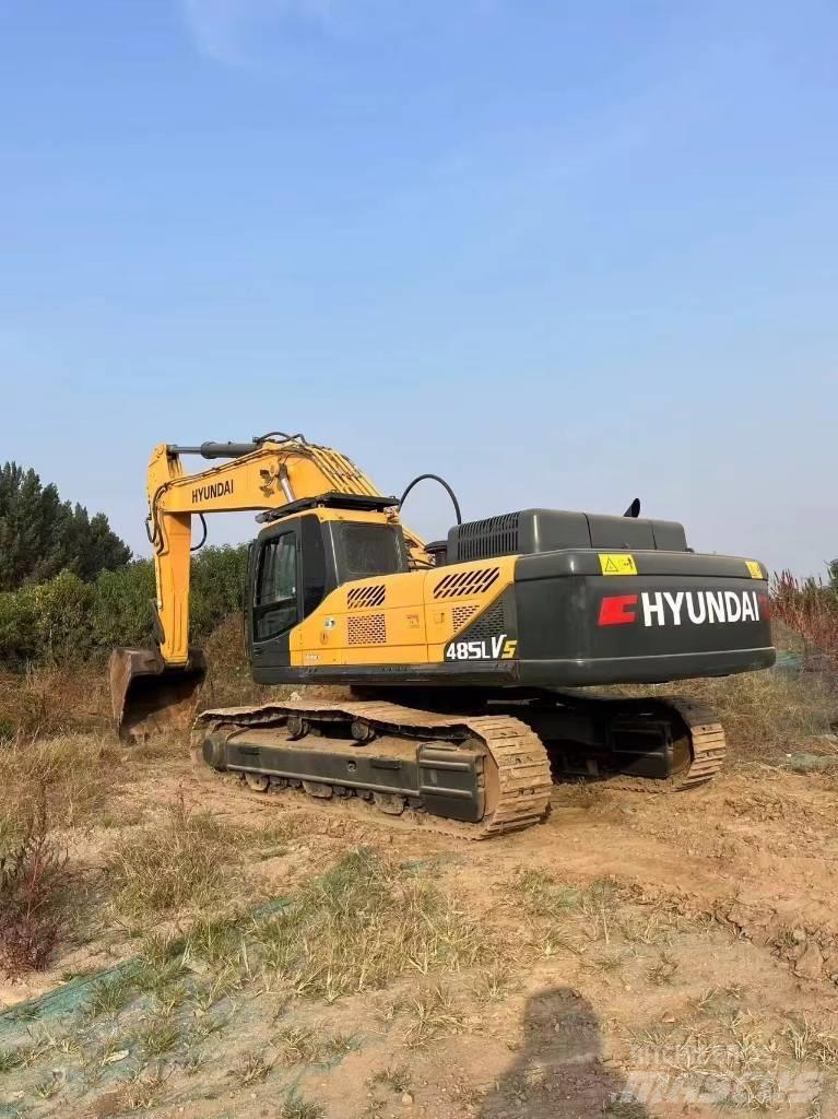 Hyundai R485LVS Kāpurķēžu ekskavatori