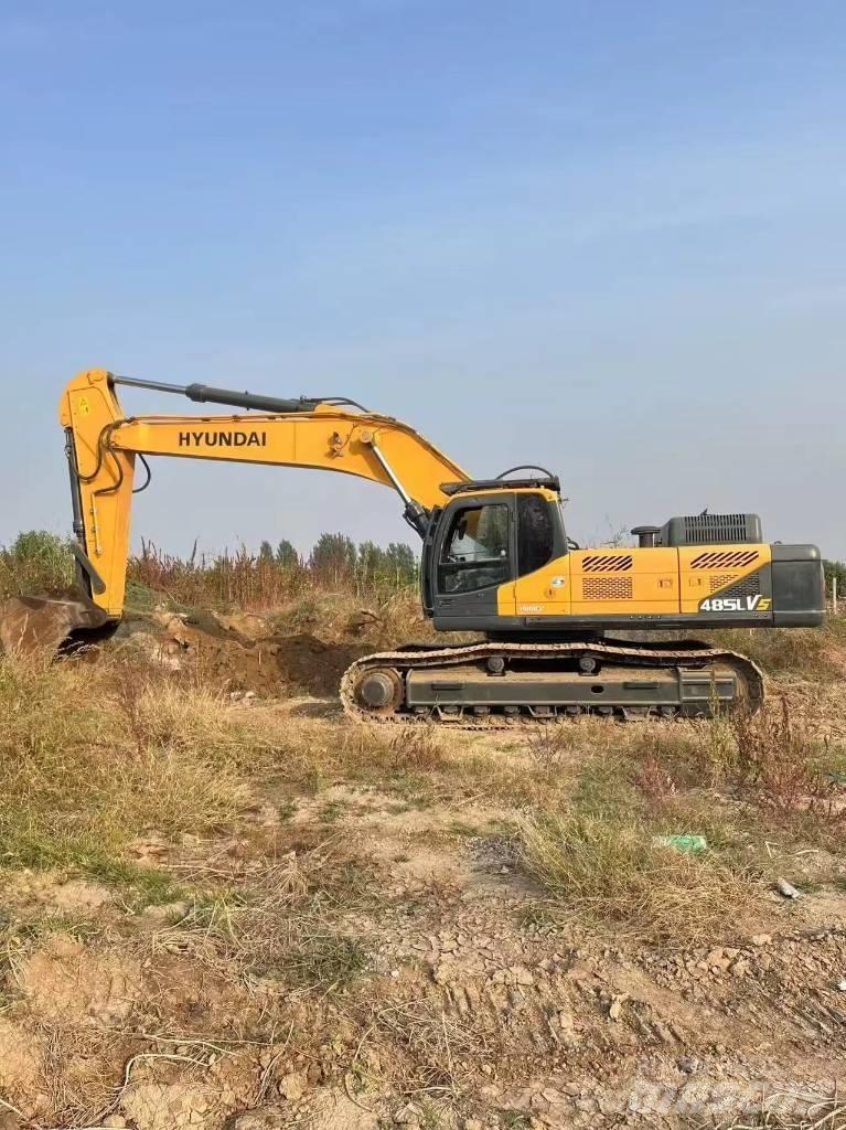 Hyundai R485LVS Kāpurķēžu ekskavatori