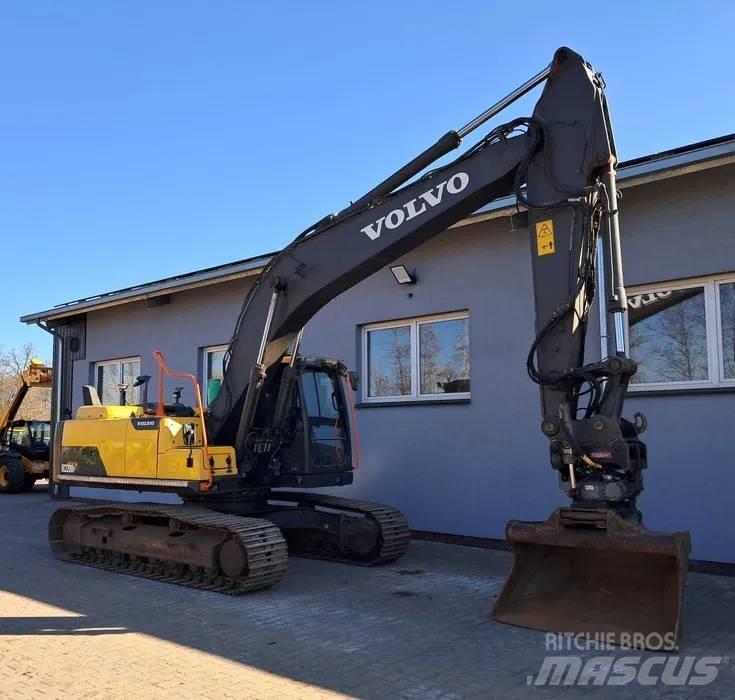Volvo EC 220 DL Kāpurķēžu ekskavatori