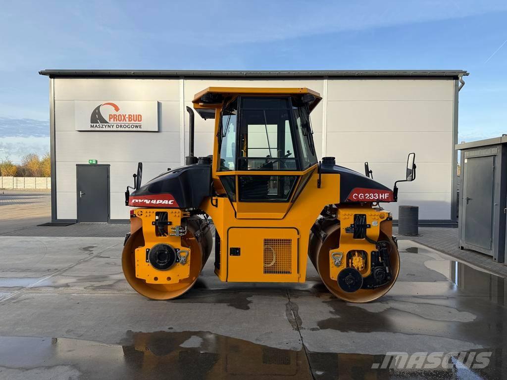 Dynapac CG 233 HF Divvalču grunts veltņi