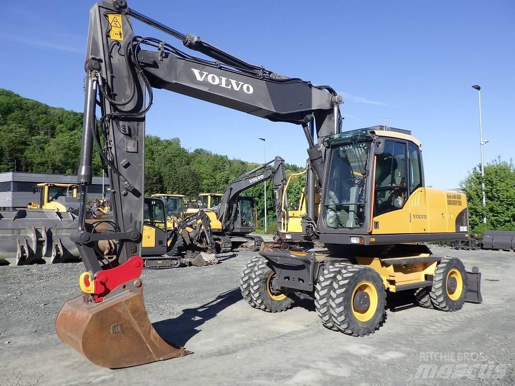 Volvo EW 180 C Ekskavatori uz riteņiem