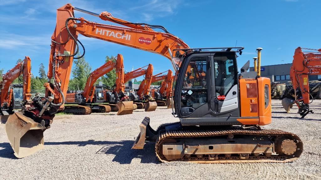 Hitachi ZX135US-BL6 Kāpurķēžu ekskavatori