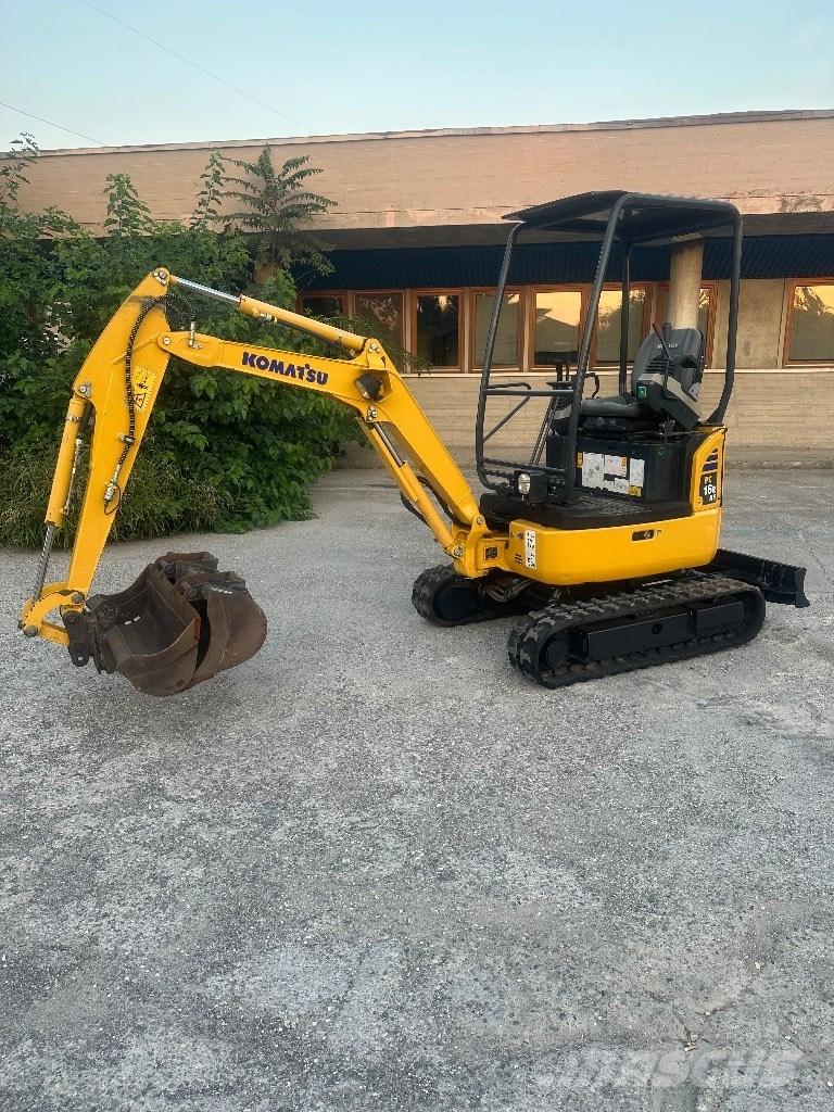 Komatsu PC16R-HS Kāpurķēžu ekskavatori