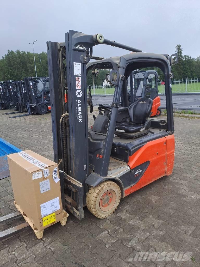 Linde E 16 Elektriskie iekrāvēji