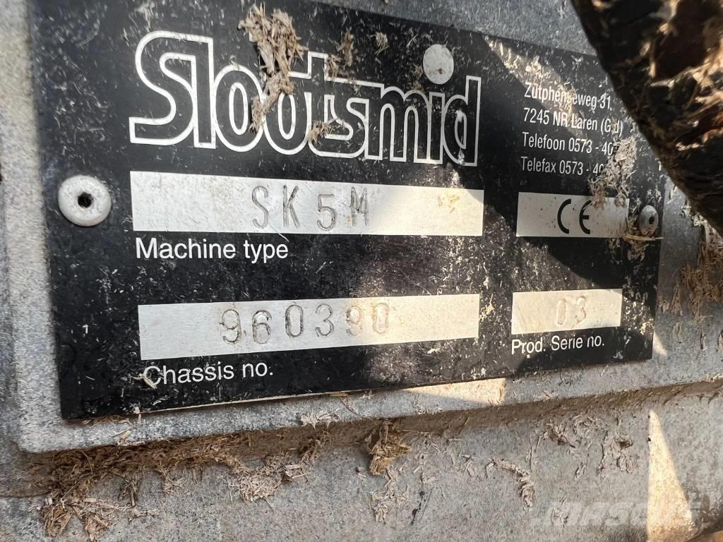 Slootsmid SK 5 M Cita mēslošanas tehnika