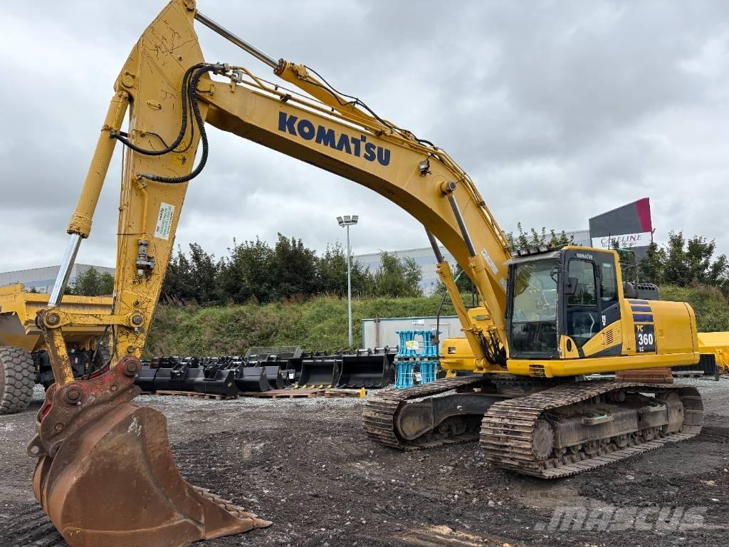 Komatsu PC360LC-10 Kāpurķēžu ekskavatori