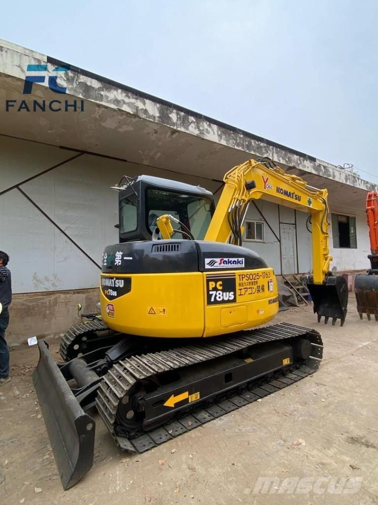 Komatsu PC 78 US Kāpurķēžu ekskavatori