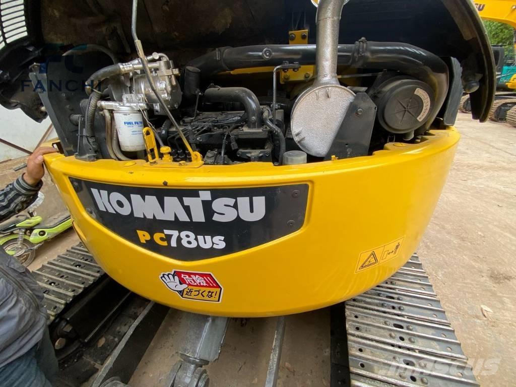 Komatsu PC 78 US Kāpurķēžu ekskavatori