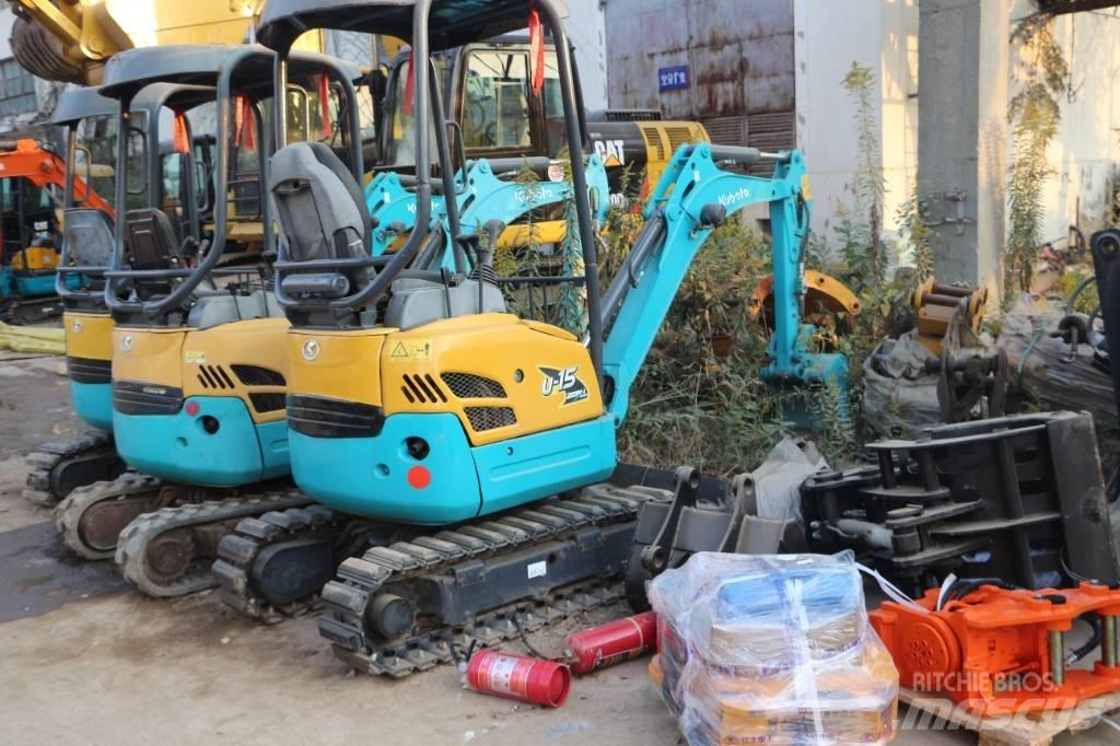 Kubota U 15 Mini ekskavatori < 7 t