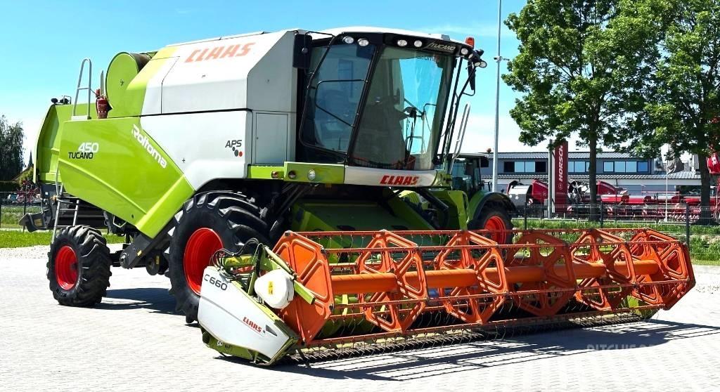 CLAAS Tucano 450 Ražas novākšanas kombaini