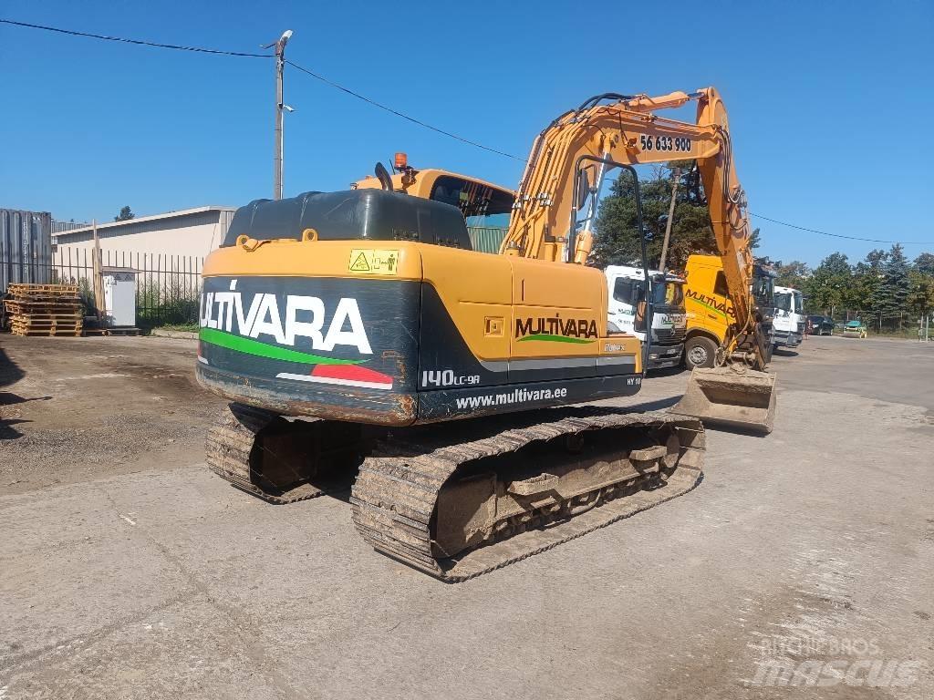 Hyundai R140LCR-9A Kāpurķēžu ekskavatori