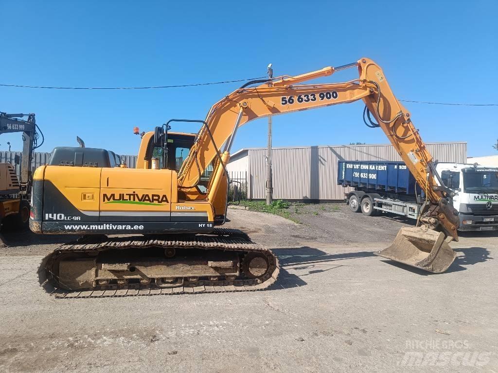 Hyundai R140LCR-9A Kāpurķēžu ekskavatori