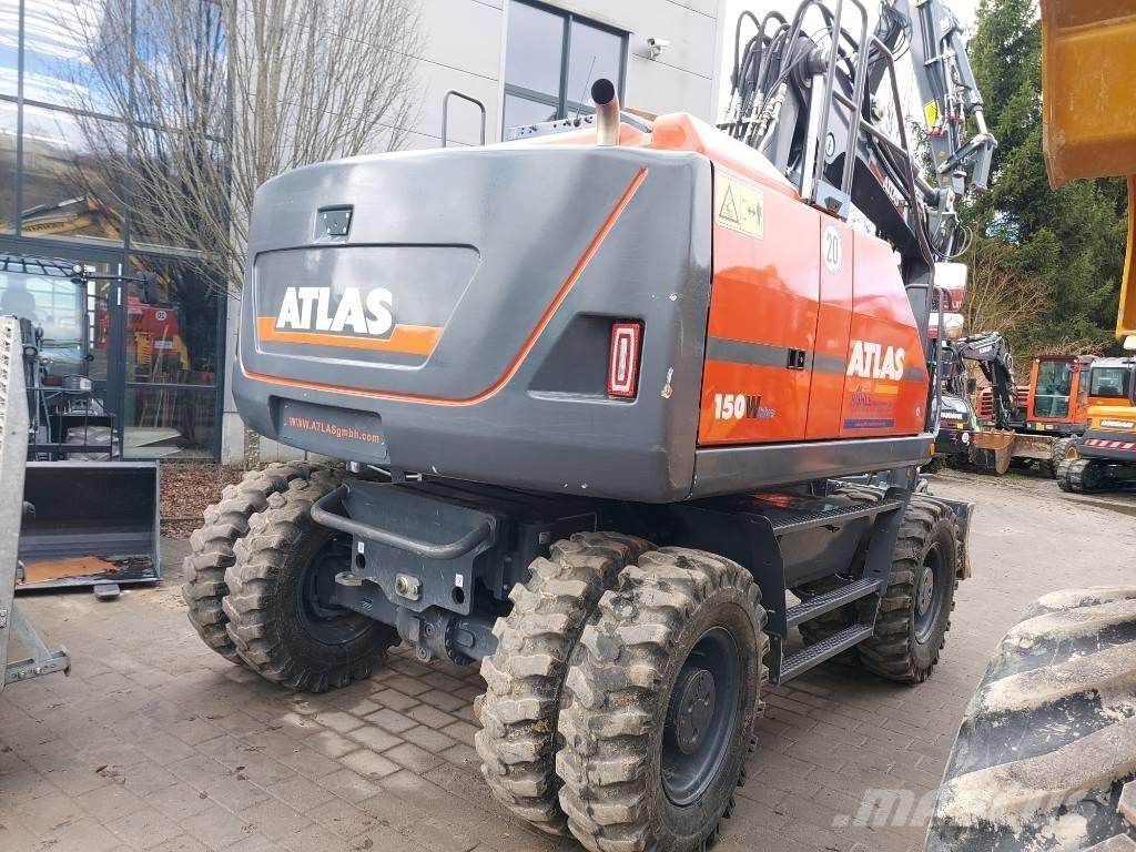 Atlas 150 W Ekskavatori uz riteņiem