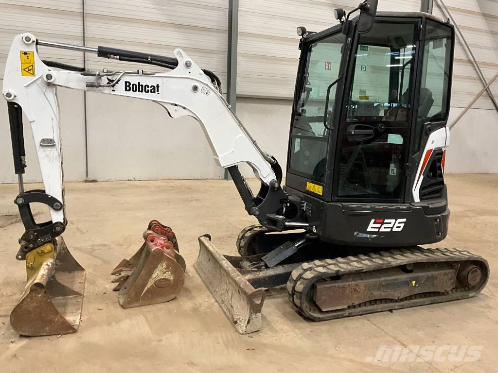 Bobcat E 26 Mini ekskavatori < 7 t