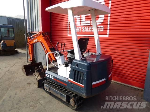 Kubota KX 36 Mini ekskavatori < 7 t