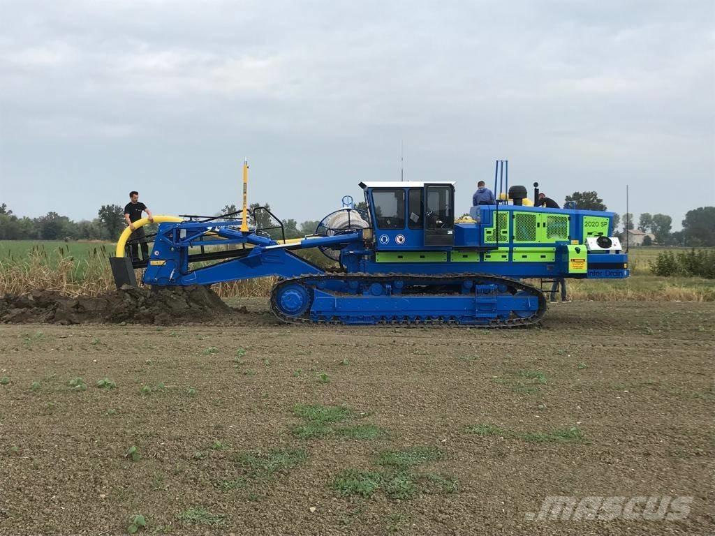 Inter-Drain GP/SP/TL Cita augsnes apstrādes tehnika un papildaprīkojums